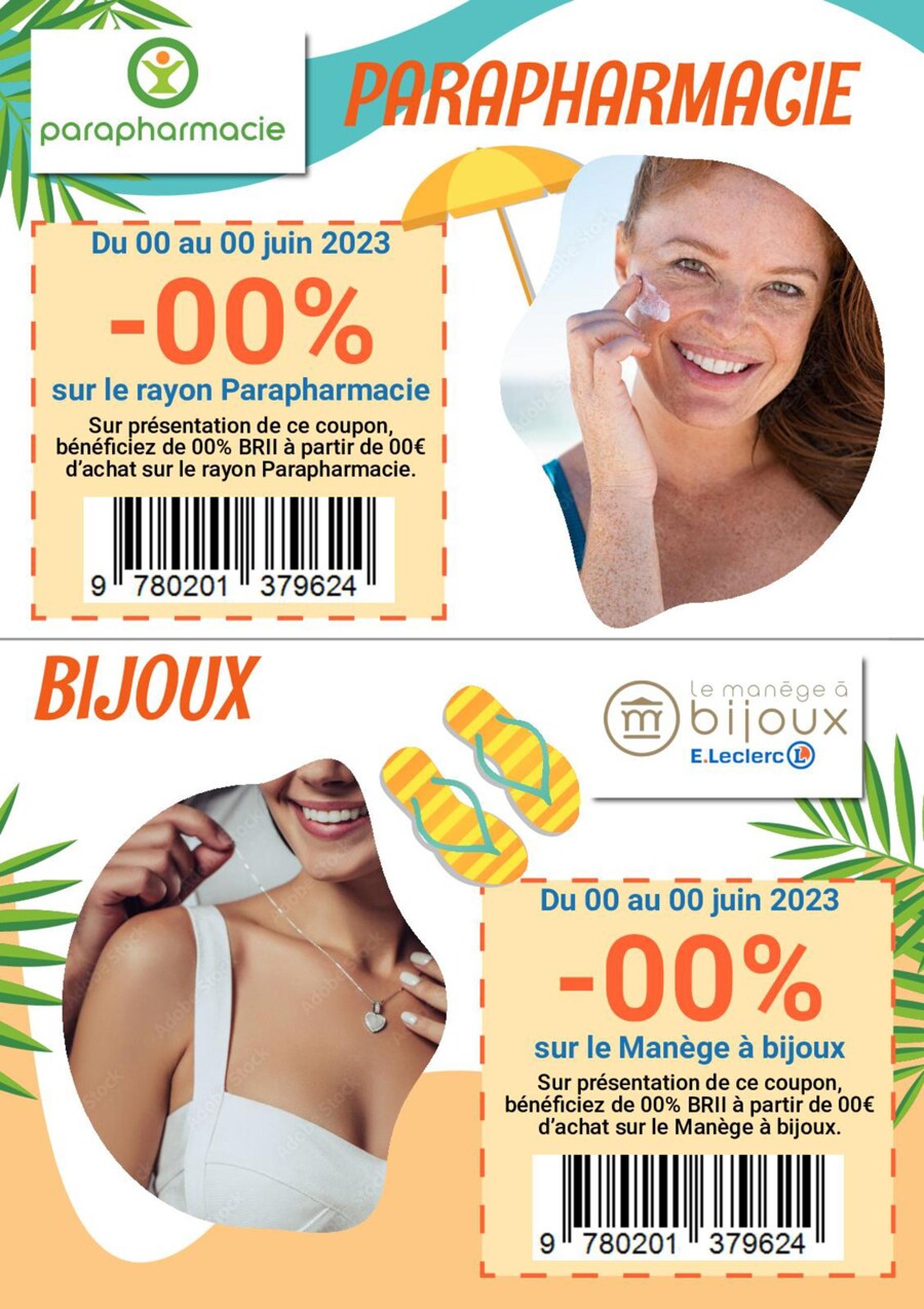 Catalogue E.leclerc 1 Juin – 31 Août 2023 Page 14