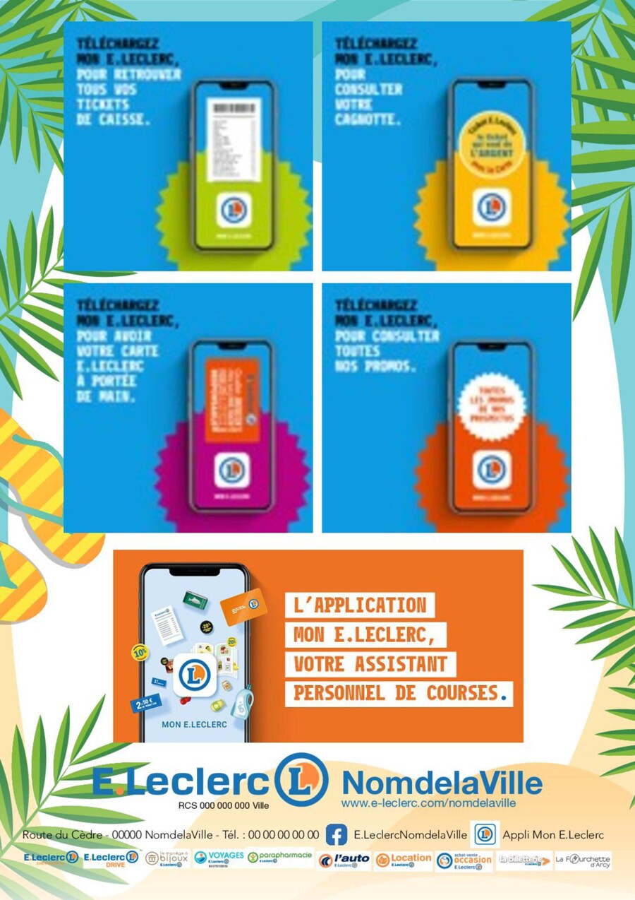 Catalogue E.leclerc 1 Juin – 31 Août 2023 Page 16