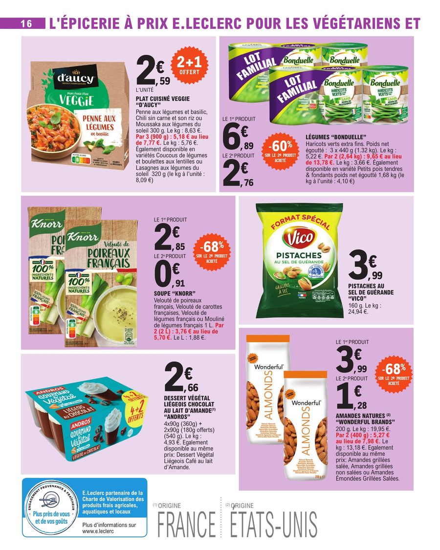 Catalogue E.leclerc 10 – 21 Octobre 2023 Page 16