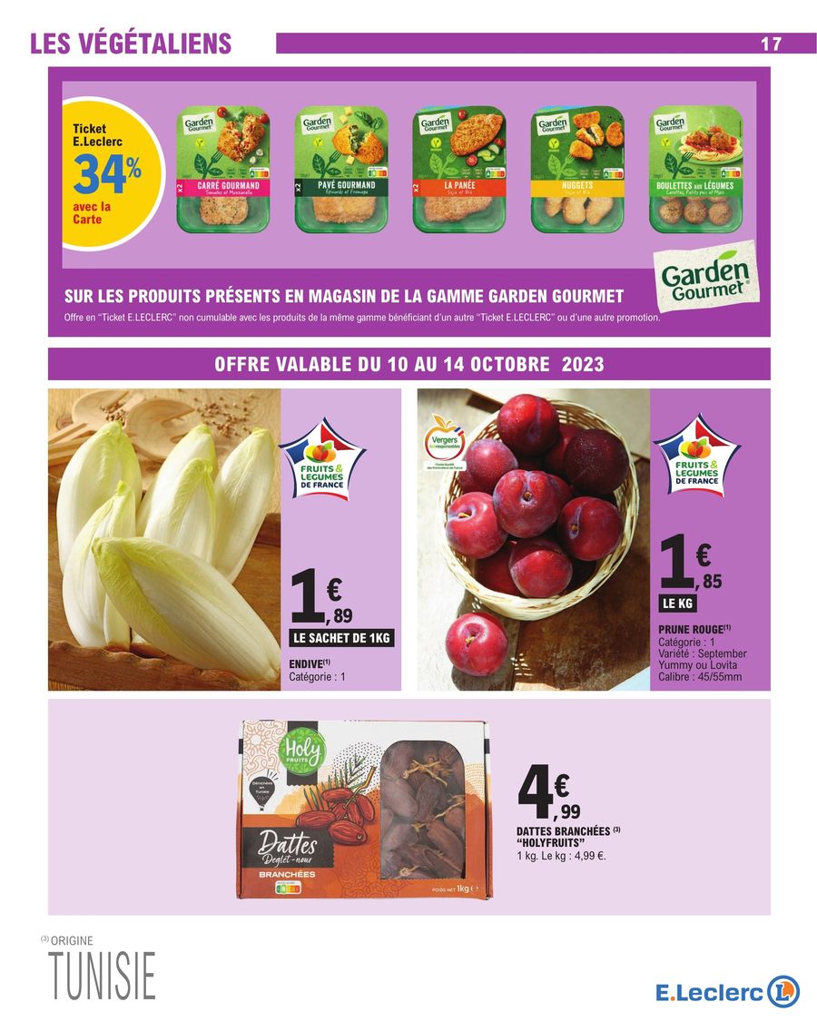 Catalogue E.leclerc 10 – 21 Octobre 2023 Page 17