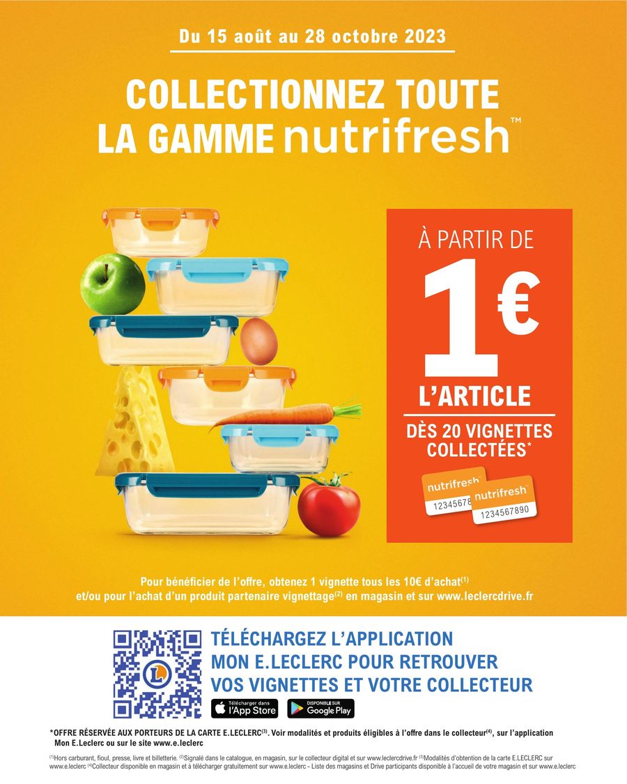 Catalogue E.leclerc 10 – 21 Octobre 2023 Page 2