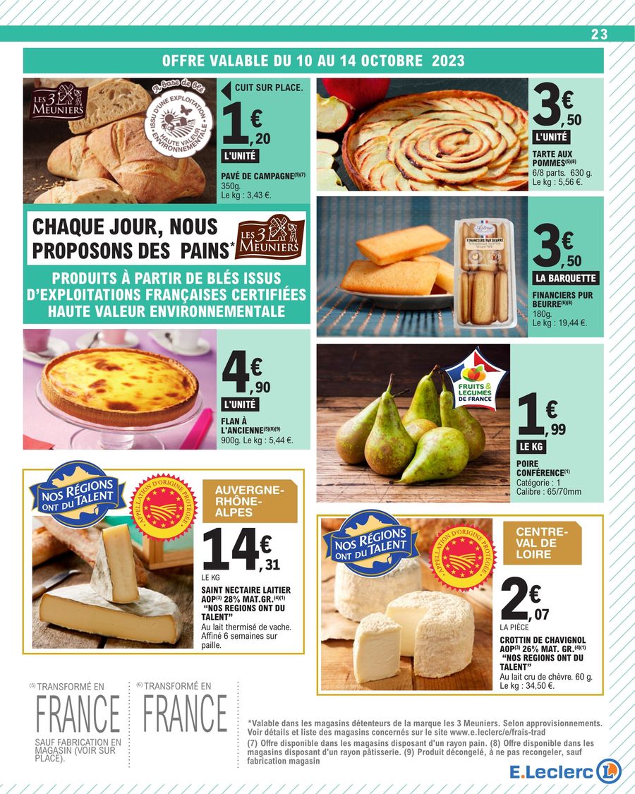 Catalogue E.leclerc 10 – 21 Octobre 2023 Page 23