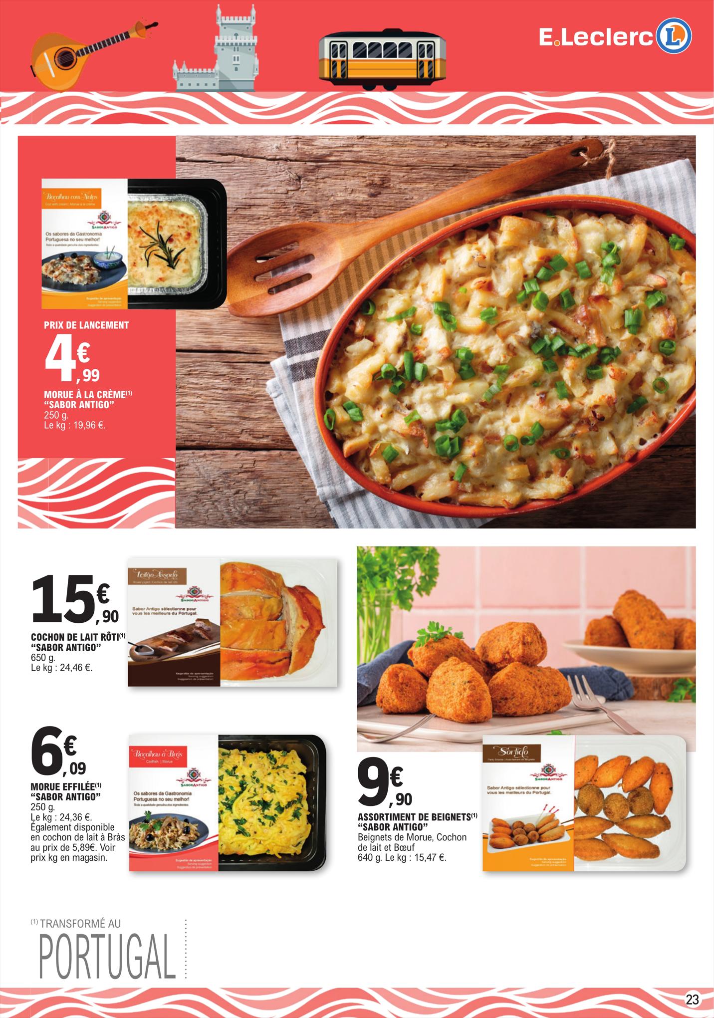 Catalogue E.leclerc 11 – 23 Avril 2023 Page 23