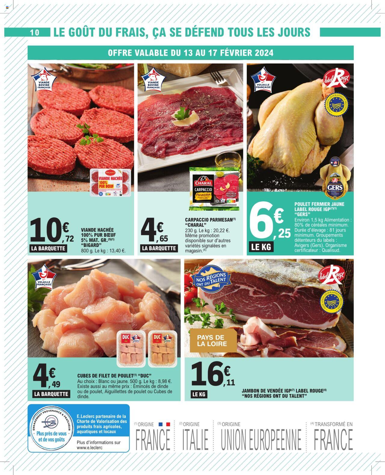 Catalogue E.leclerc 13 – 24 Février 2024 Page 10