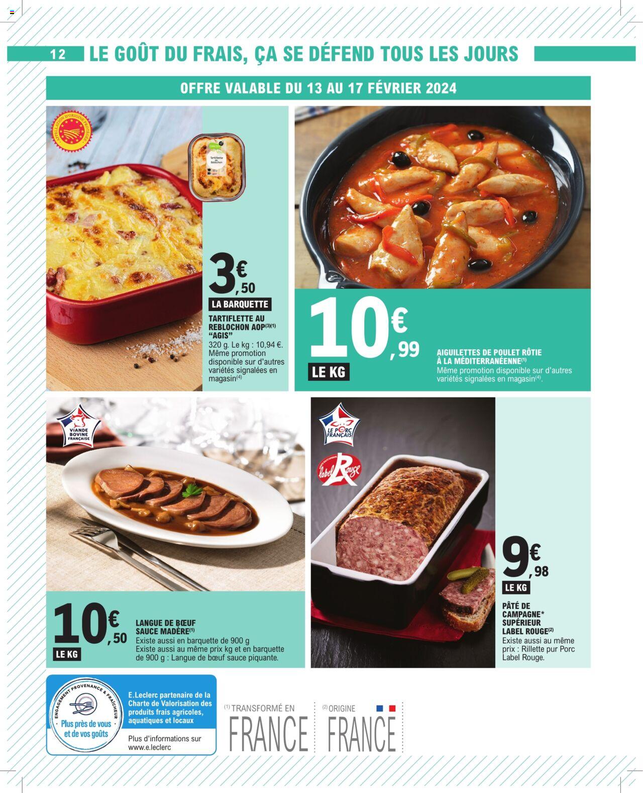 Catalogue E.leclerc 13 – 24 Février 2024 Page 12
