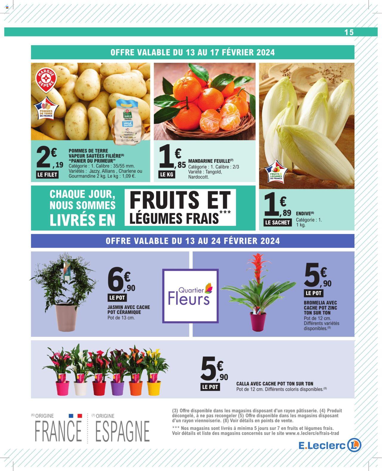 Catalogue E.leclerc 13 – 24 Février 2024 Page 15