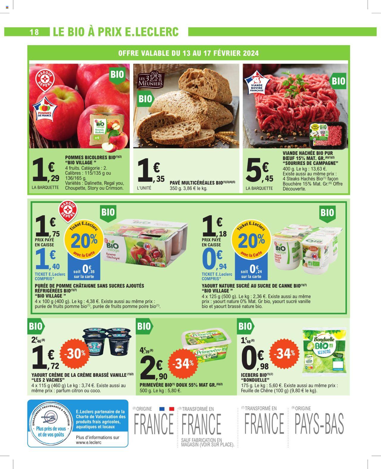 Catalogue E.leclerc 13 – 24 Février 2024 Page 18