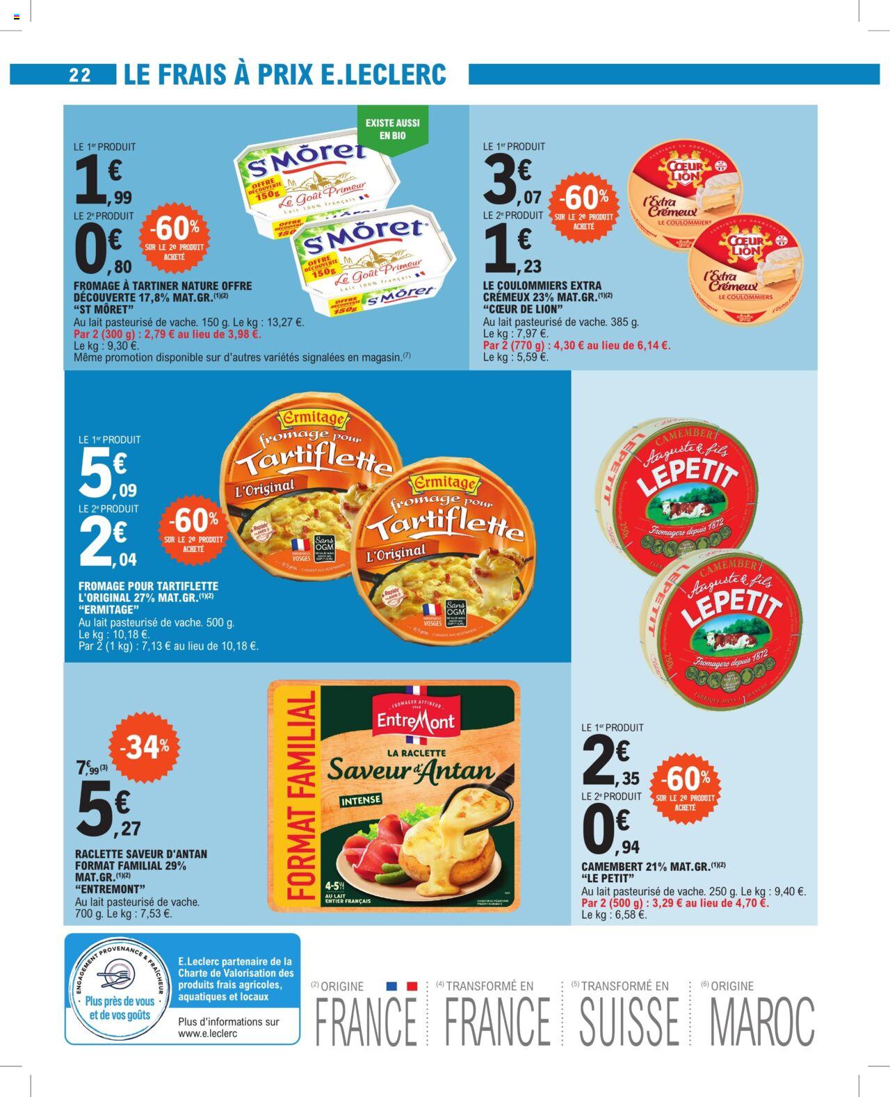 Catalogue E.leclerc 13 – 24 Février 2024 Page 22