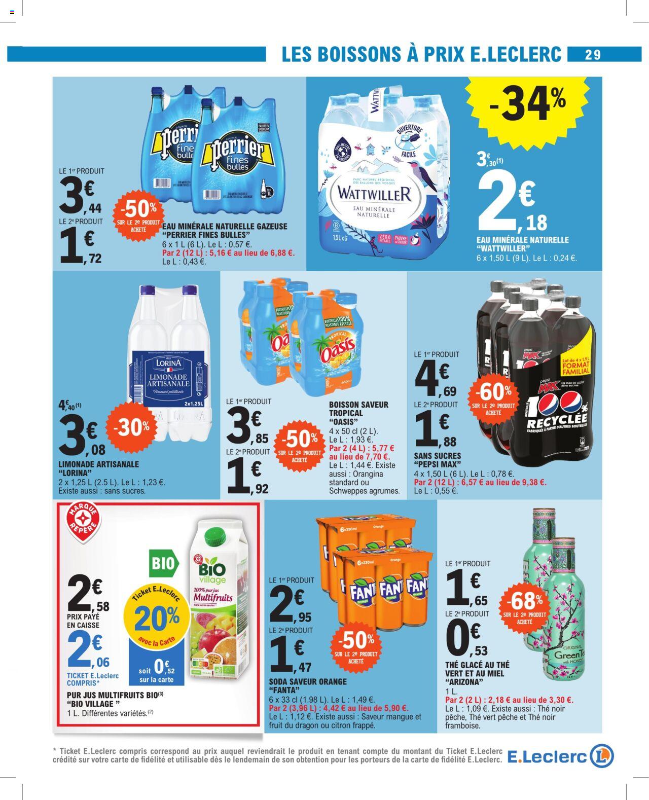 Catalogue E.leclerc 13 – 24 Février 2024 Page 29