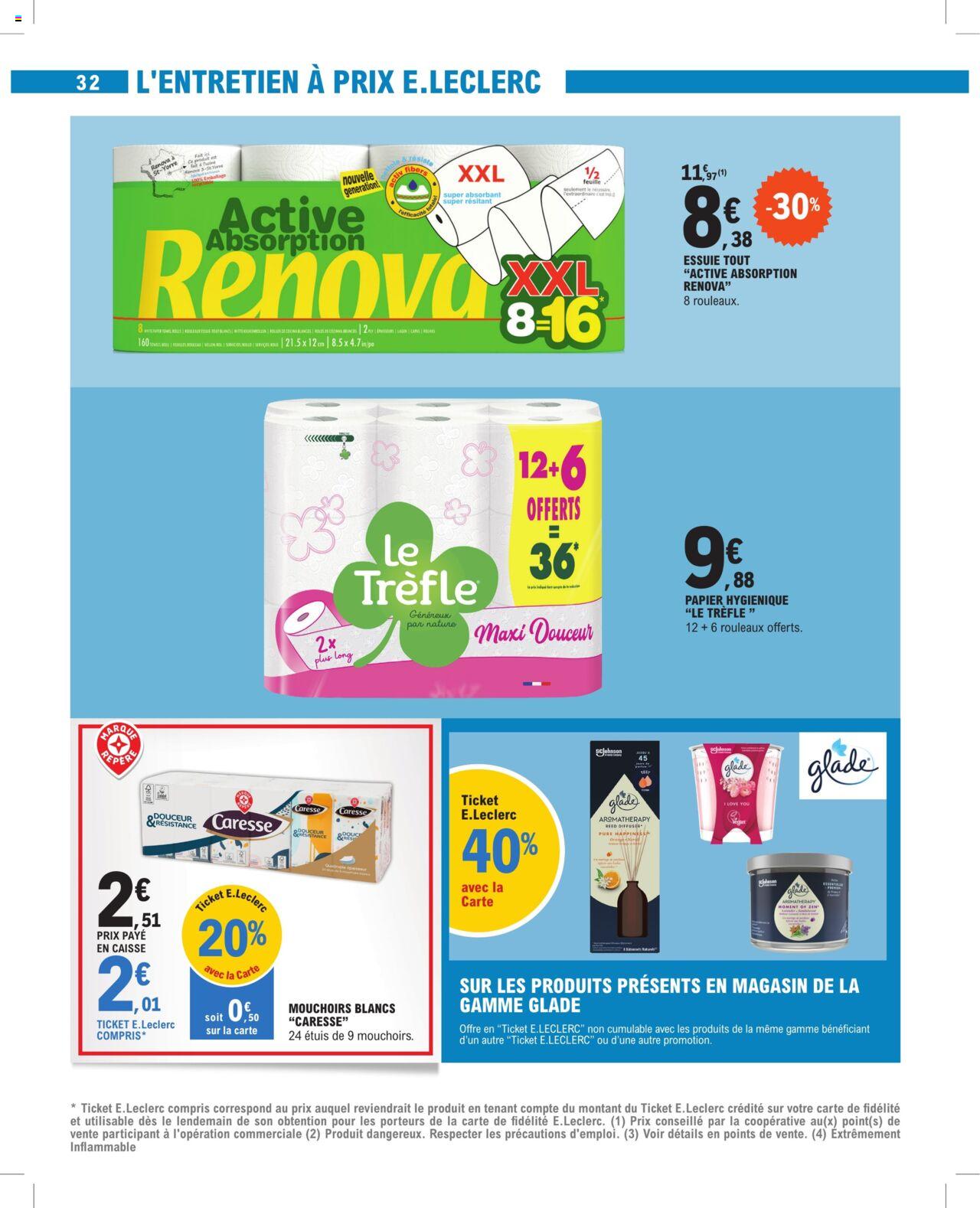 Catalogue E.leclerc 13 – 24 Février 2024 Page 32