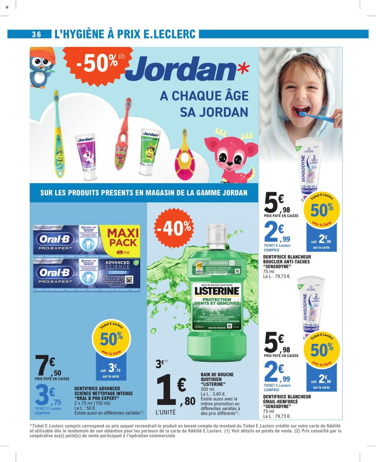Catalogue E.leclerc 13 – 24 Février 2024 Page 36