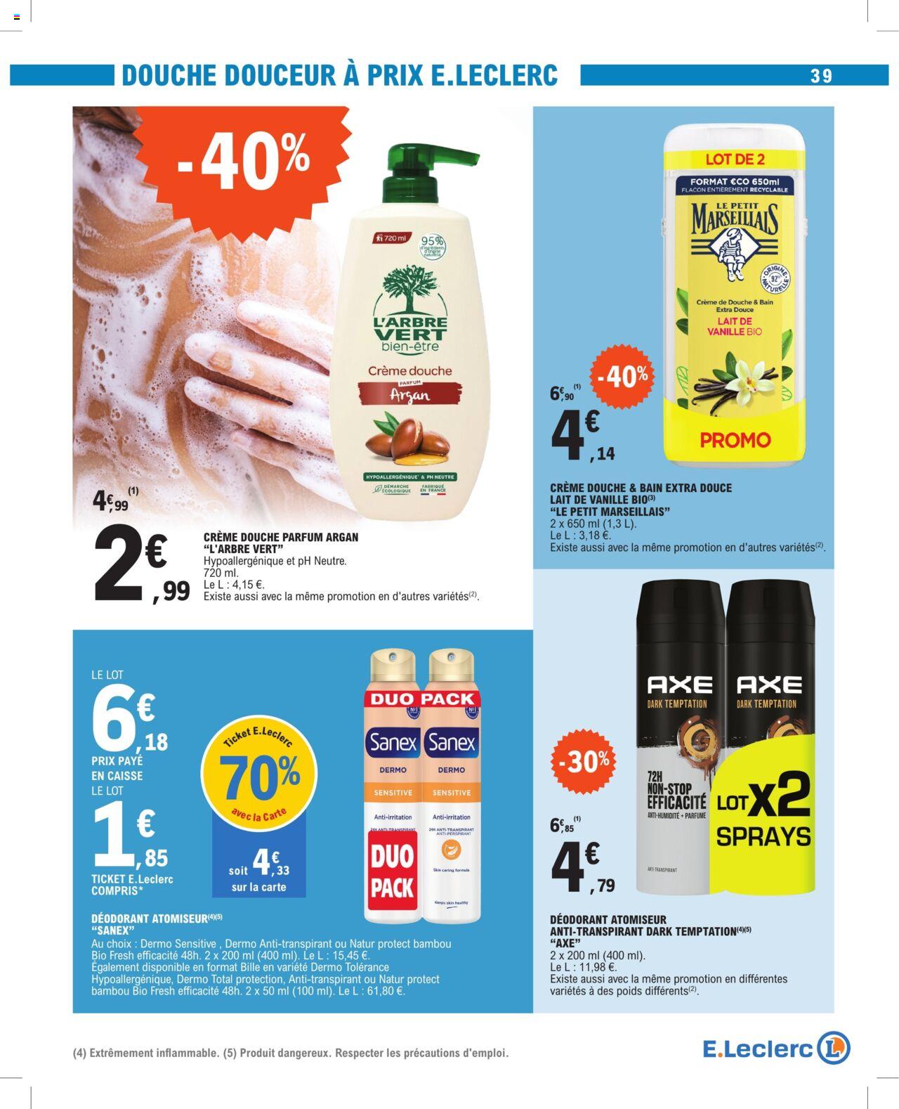 Catalogue E.leclerc 13 – 24 Février 2024 Page 39