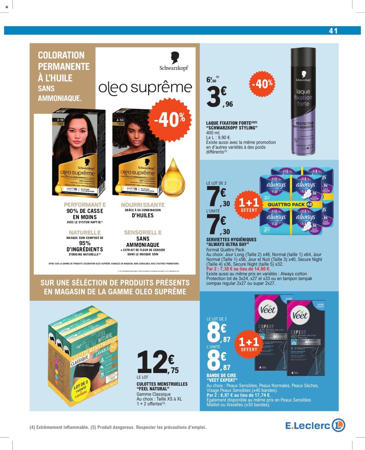 Catalogue E.leclerc 13 – 24 Février 2024 Page 41