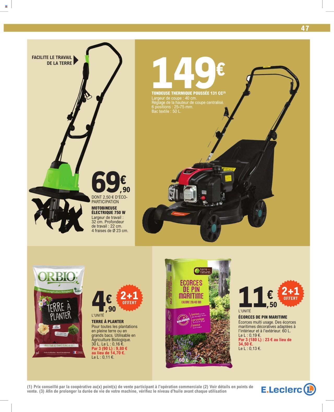 Catalogue E.leclerc 13 – 24 Février 2024 Page 47