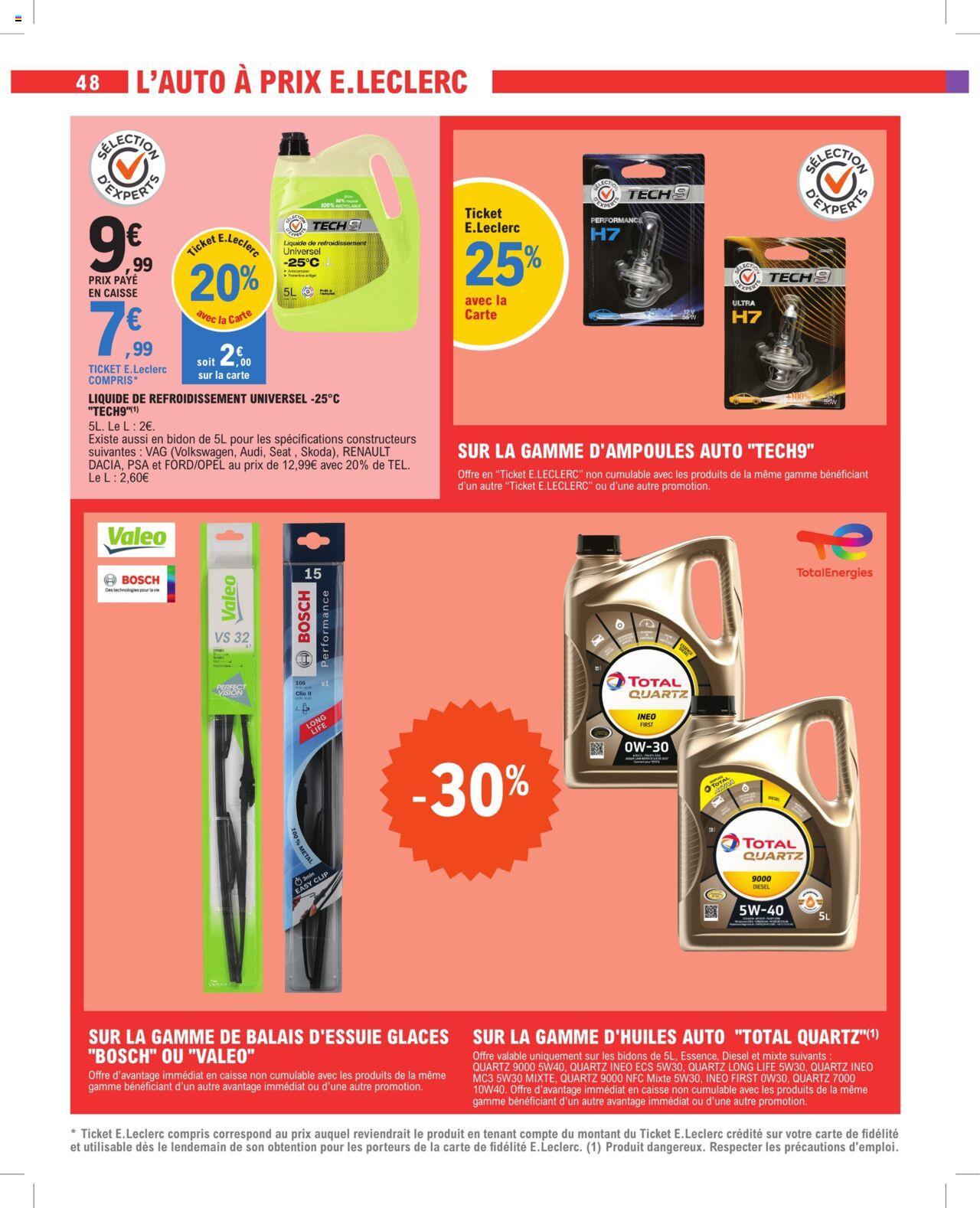 Catalogue E.leclerc 13 – 24 Février 2024 Page 48