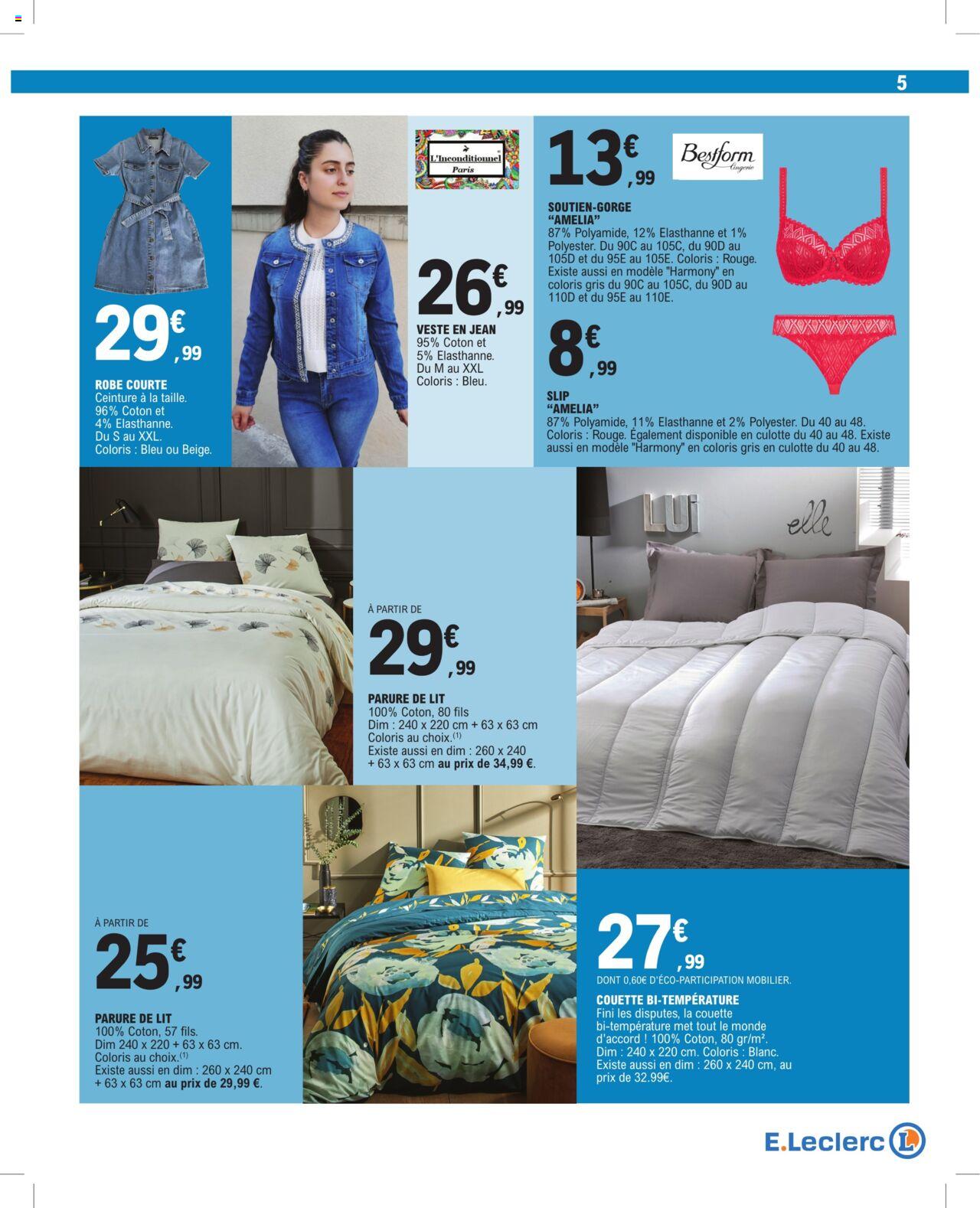 Catalogue E.leclerc 13 – 24 Février 2024 Page 5