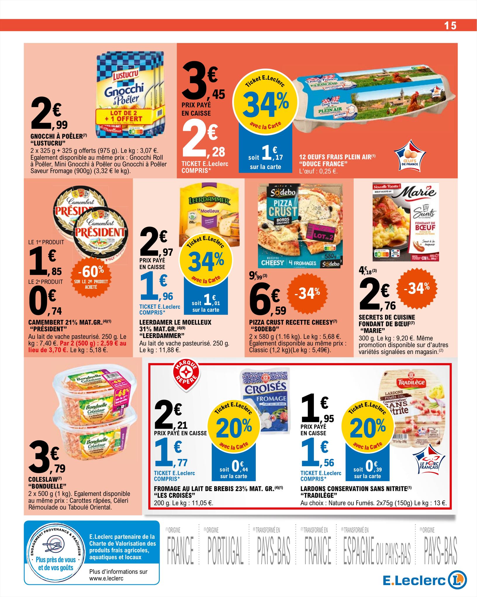 Catalogue E.leclerc 15 – 26 Août 2023 Page 15