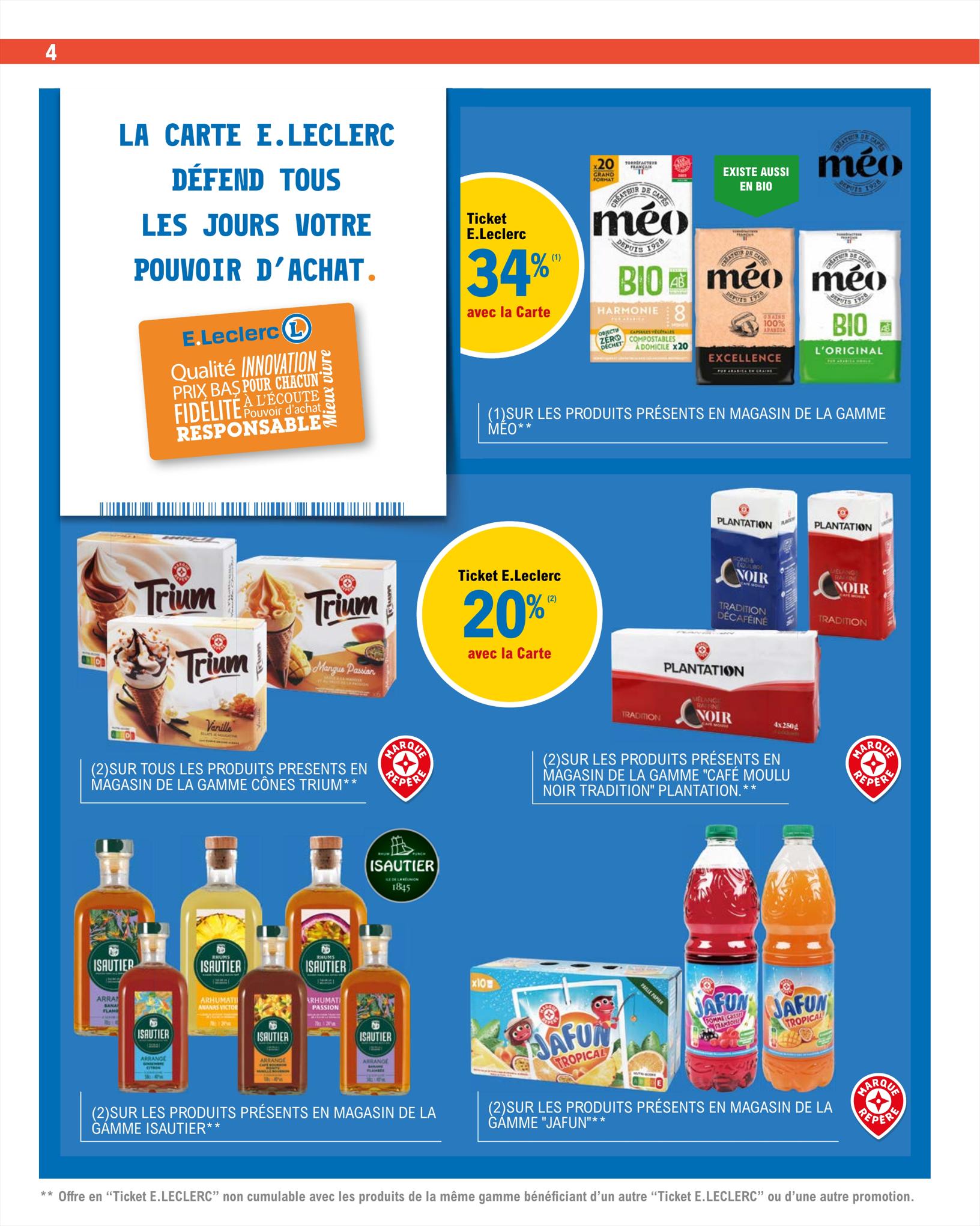 Catalogue E.leclerc 15 – 26 Août 2023 Page 4