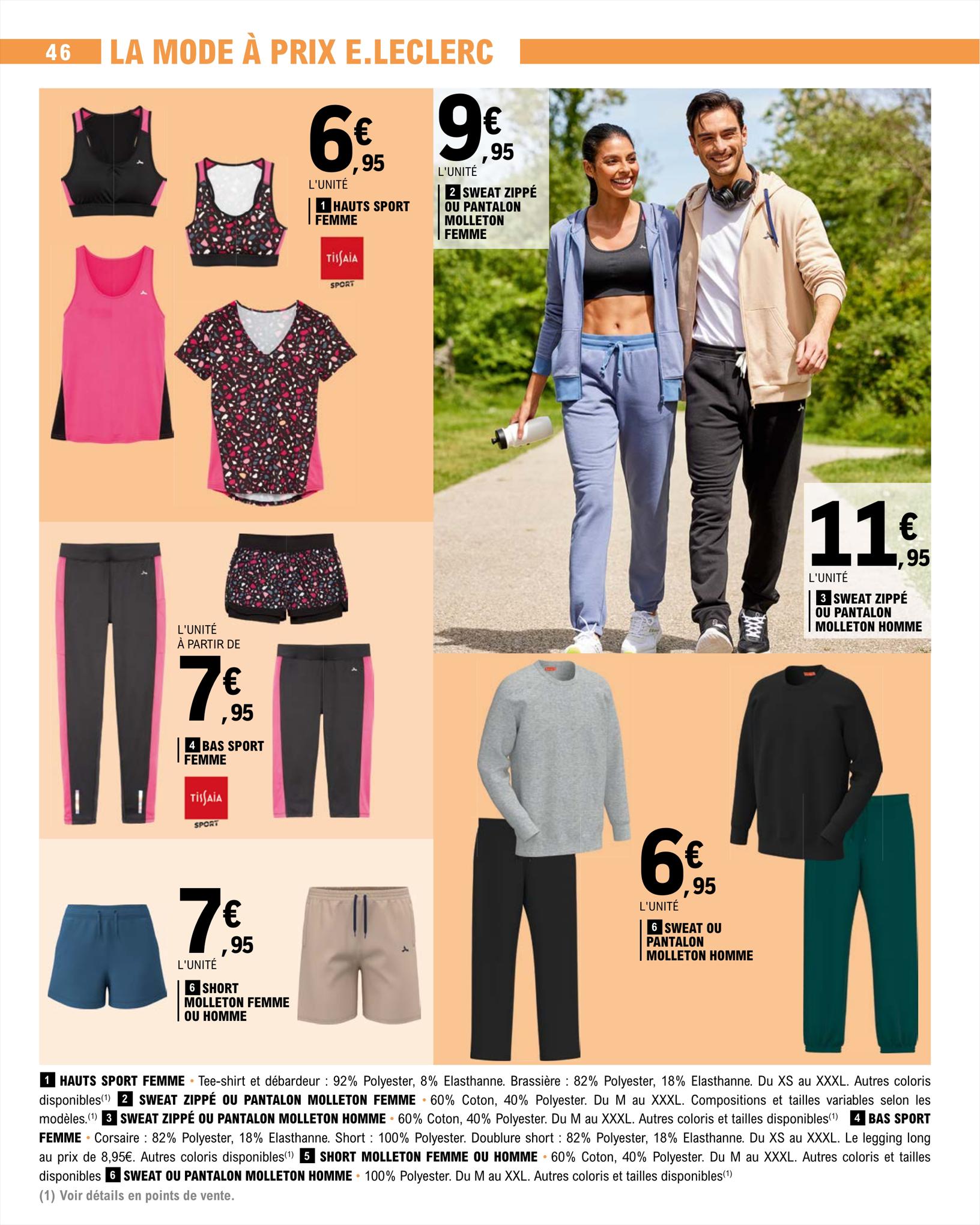 Catalogue E.leclerc 15 – 26 Août 2023 Page 46