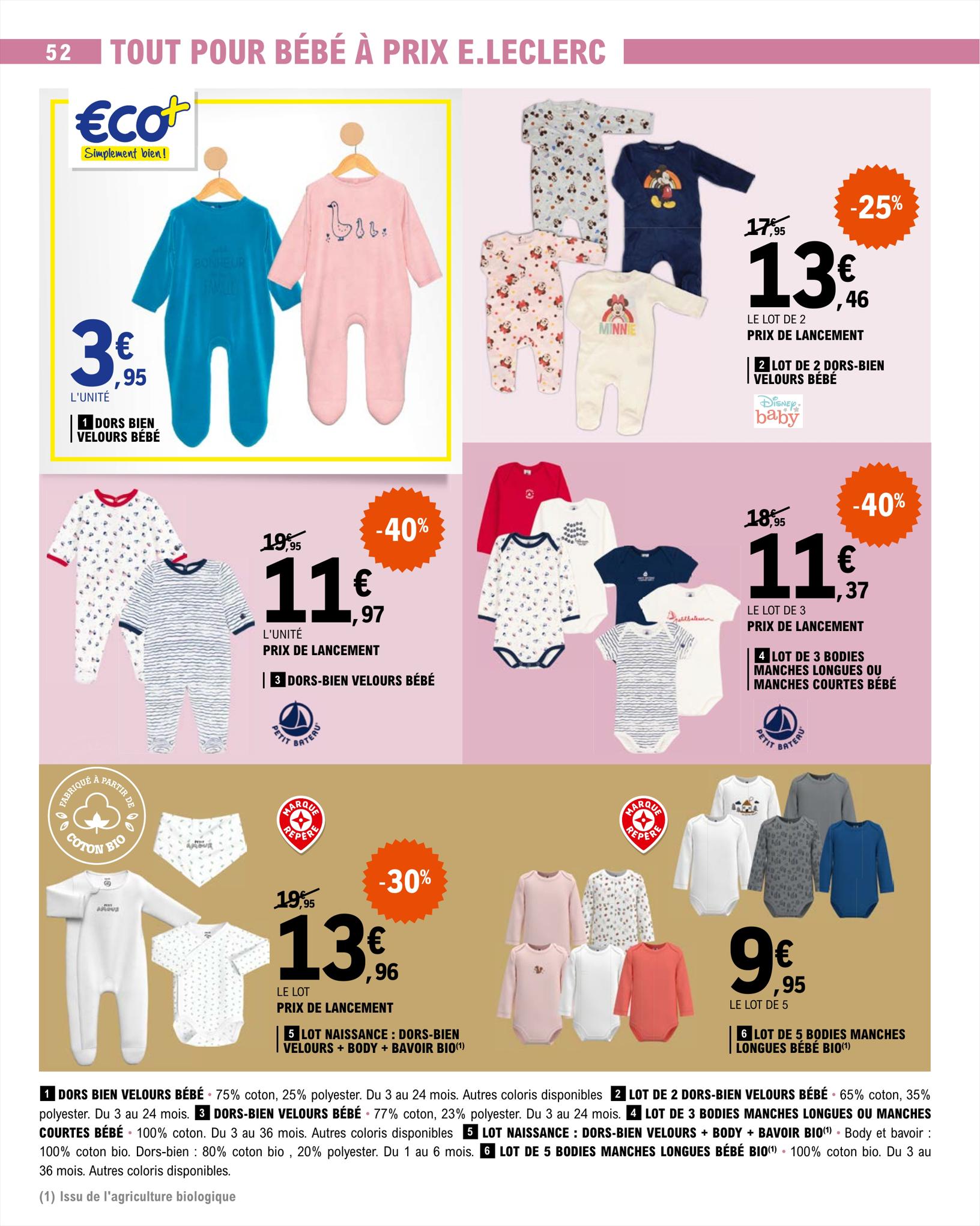 Catalogue E.leclerc 15 – 26 Août 2023 Page 52