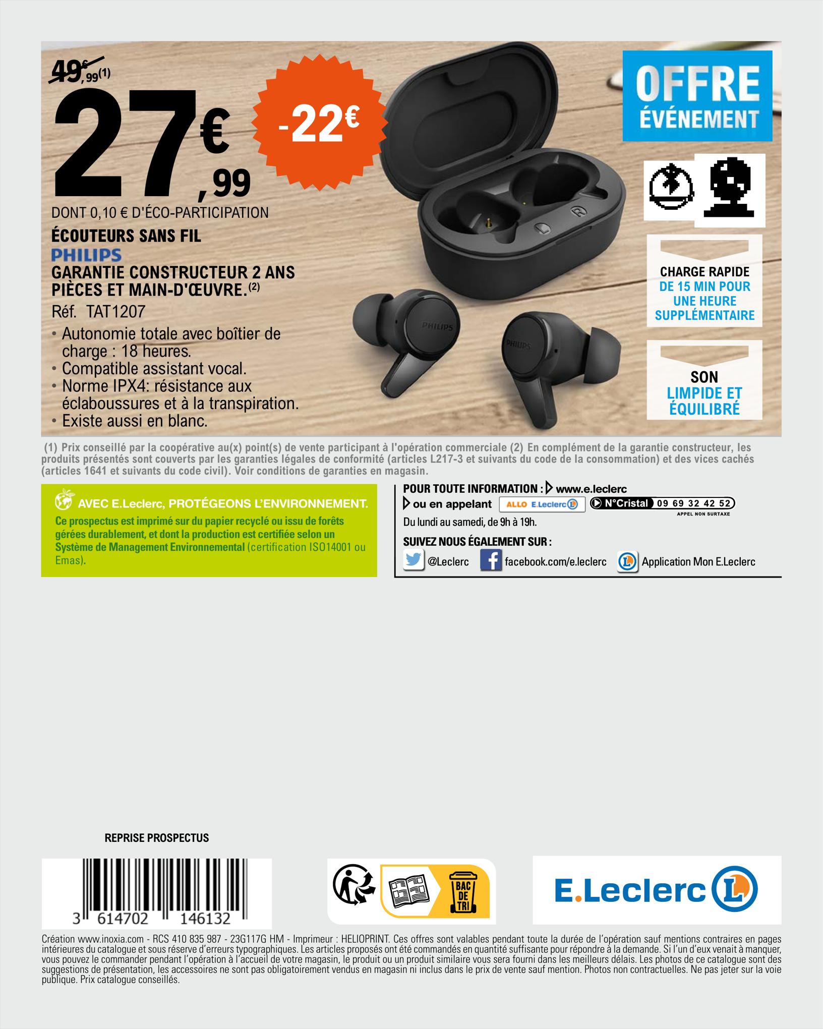 Catalogue E.leclerc 15 – 26 Août 2023 Page 64