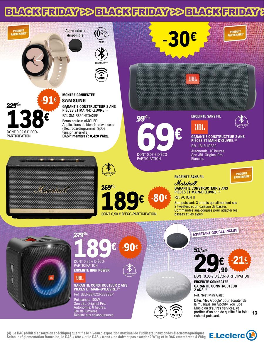 Catalogue E.leclerc 17 – 27 Novembre 2023 Page 13