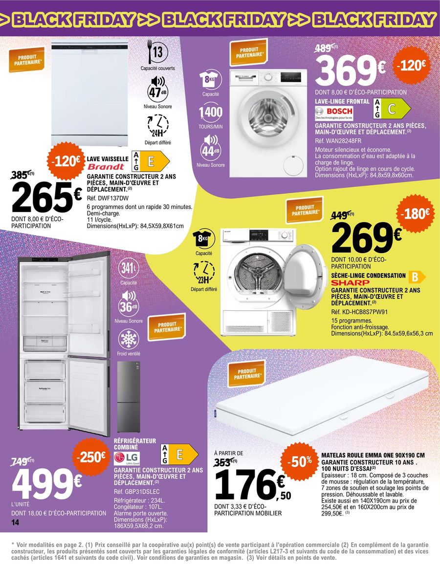 Catalogue E.leclerc 17 – 27 Novembre 2023 Page 14