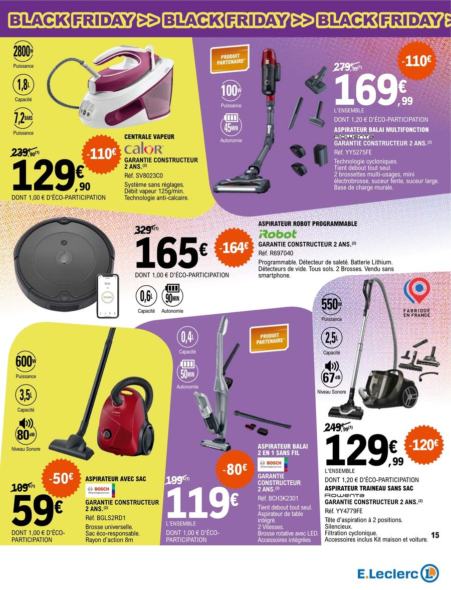 Catalogue E.leclerc 17 – 27 Novembre 2023 Page 15