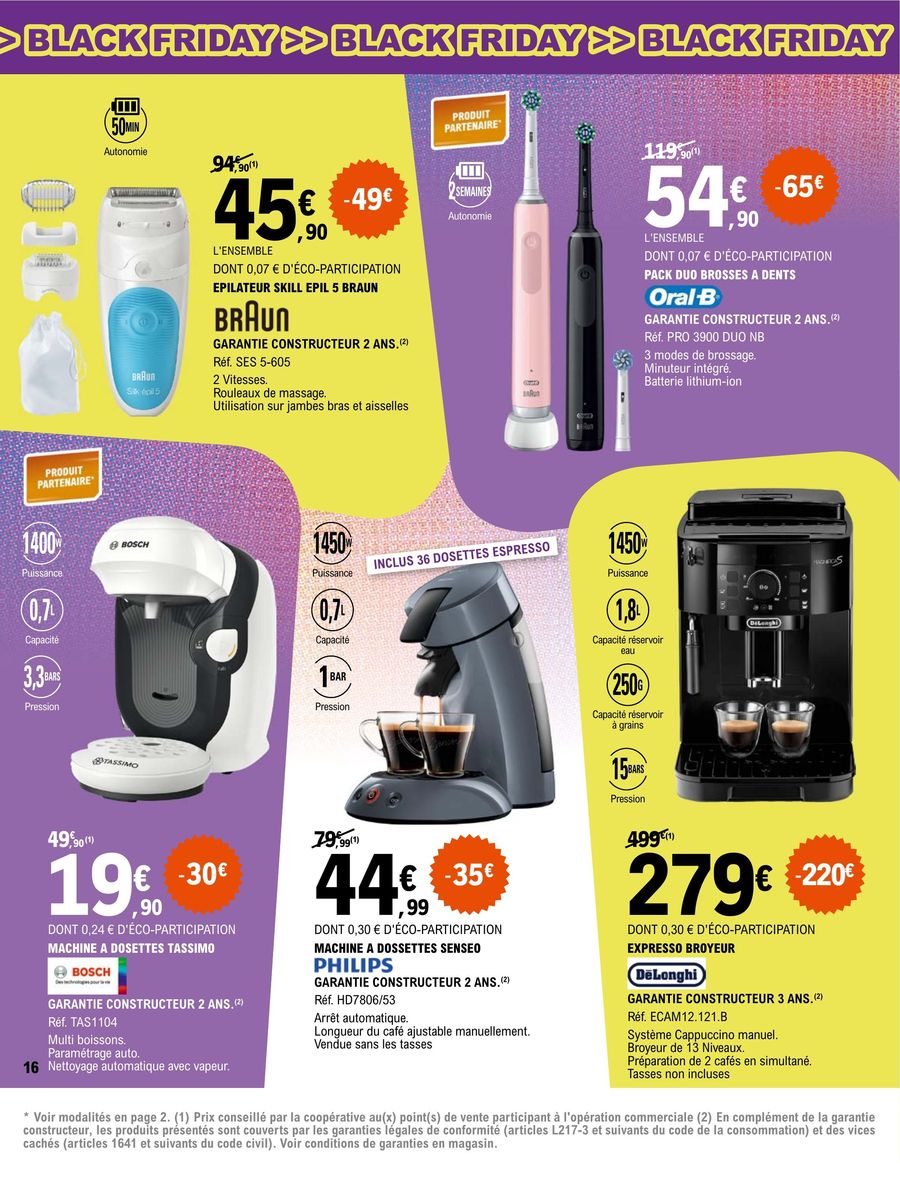 Catalogue E.leclerc 17 – 27 Novembre 2023 Page 16