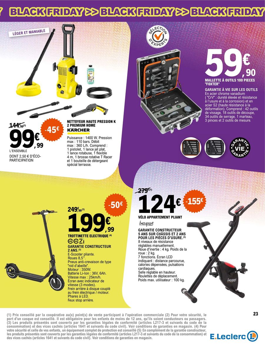 Catalogue E.leclerc 17 – 27 Novembre 2023 Page 23