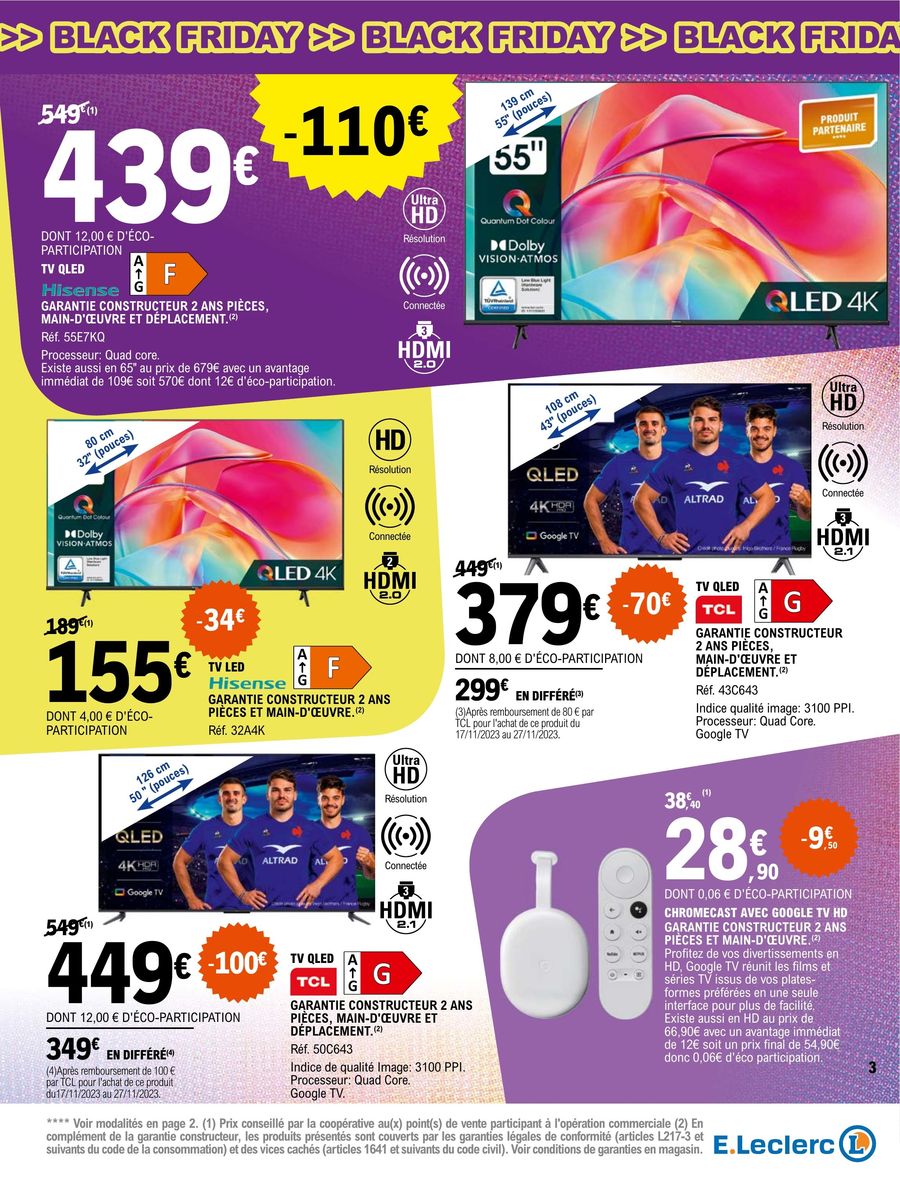 Catalogue E.leclerc 17 – 27 Novembre 2023 Page 3