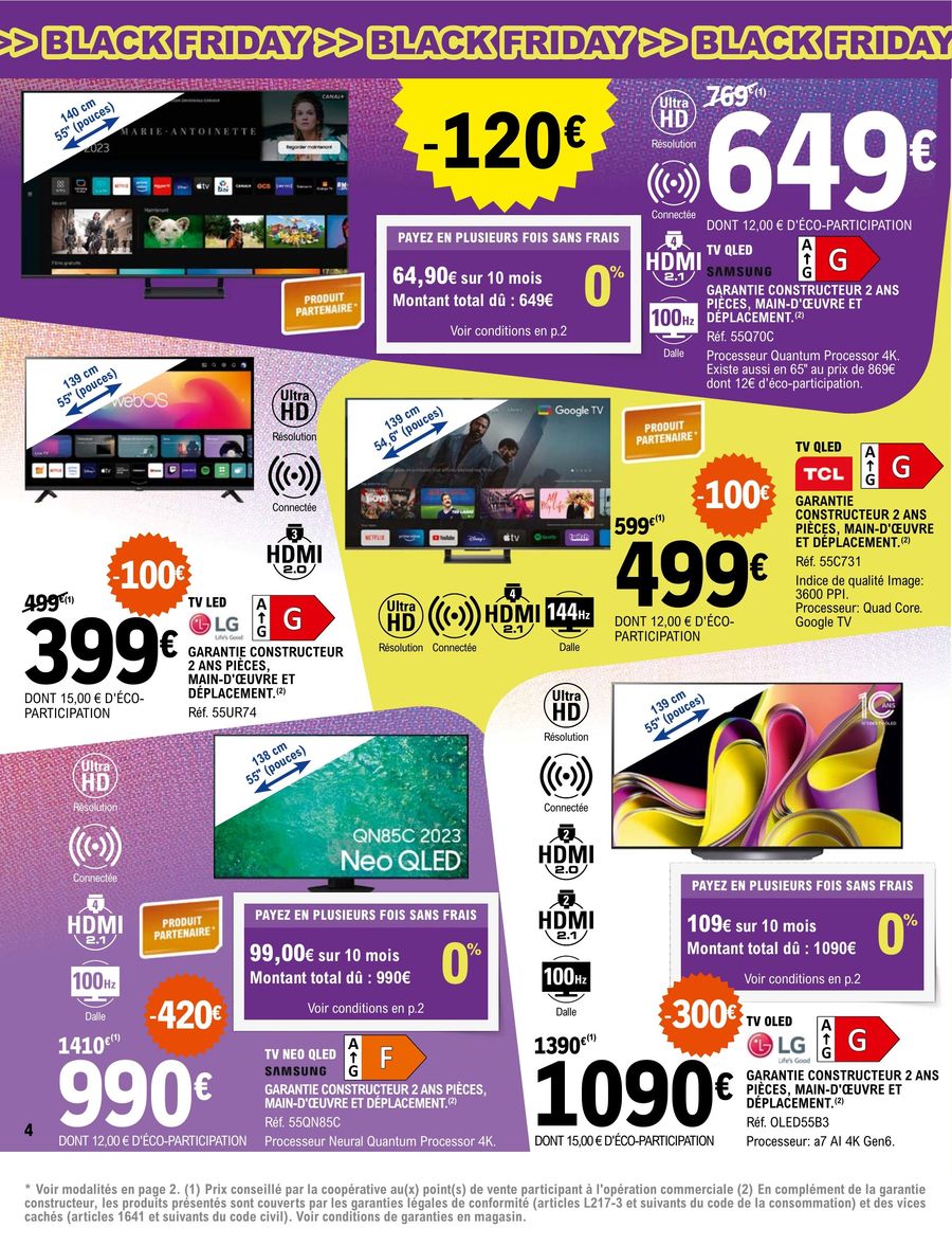 Catalogue E.leclerc 17 – 27 Novembre 2023 Page 4