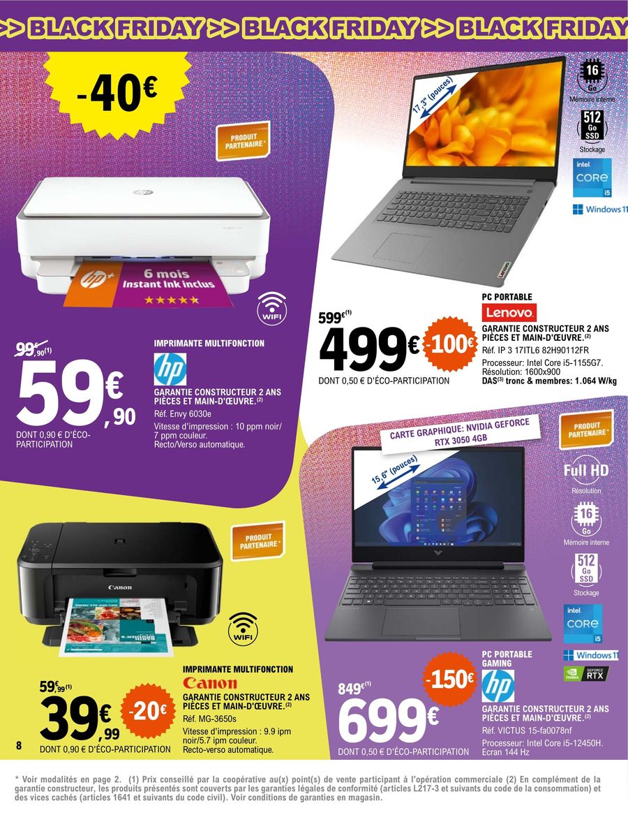 Catalogue E.leclerc 17 – 27 Novembre 2023 Page 8