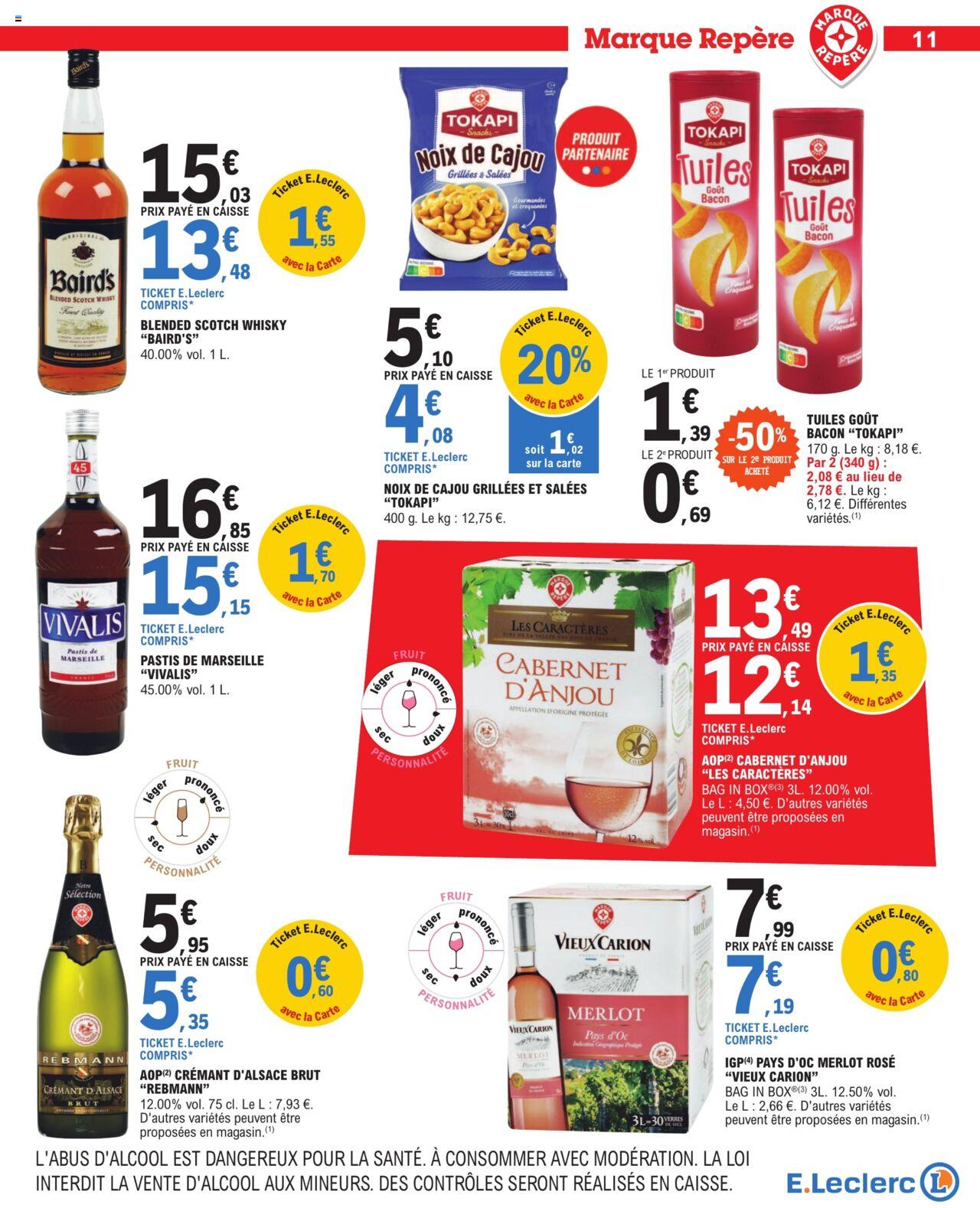 Catalogue E.leclerc 18 – 29 Juin 2024 Page 11