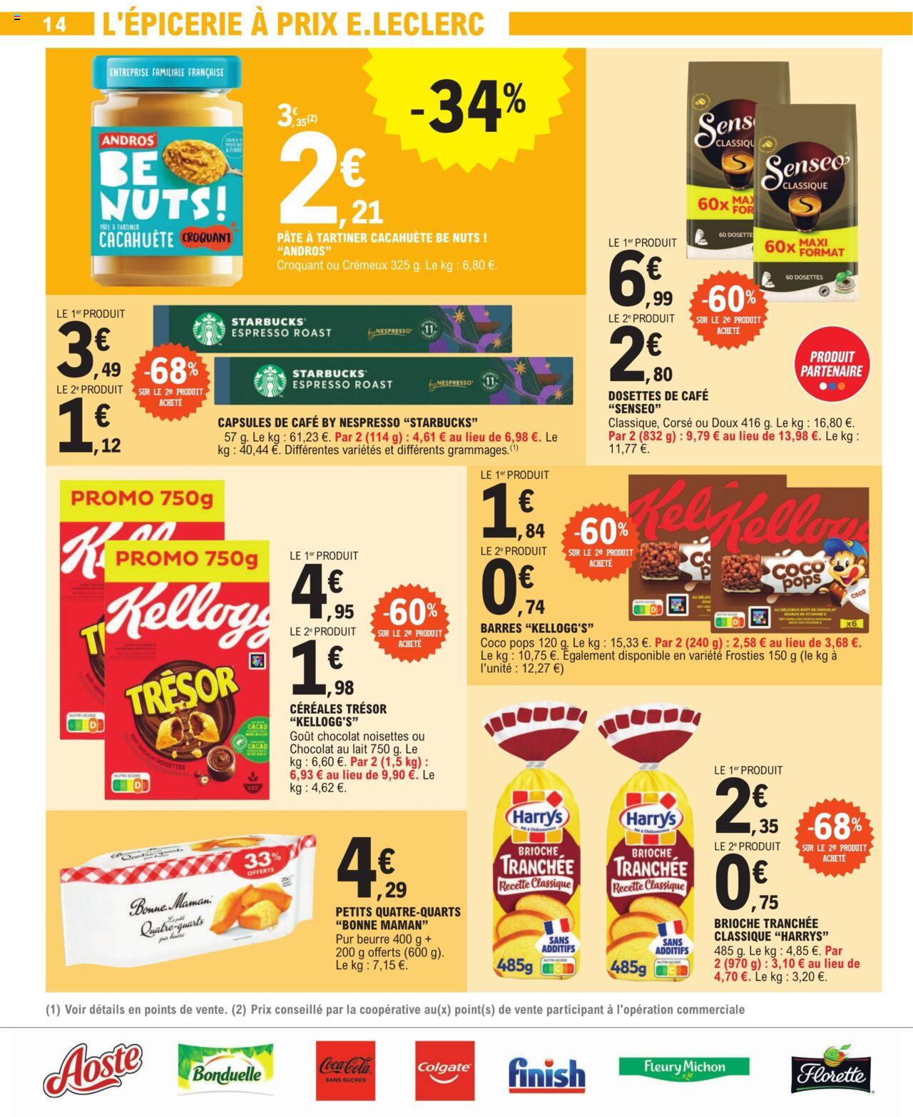 Catalogue E.leclerc 18 – 29 Juin 2024 Page 14