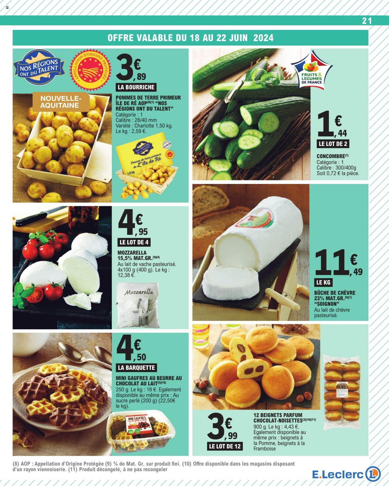 Catalogue E.leclerc 18 – 29 Juin 2024 Page 21