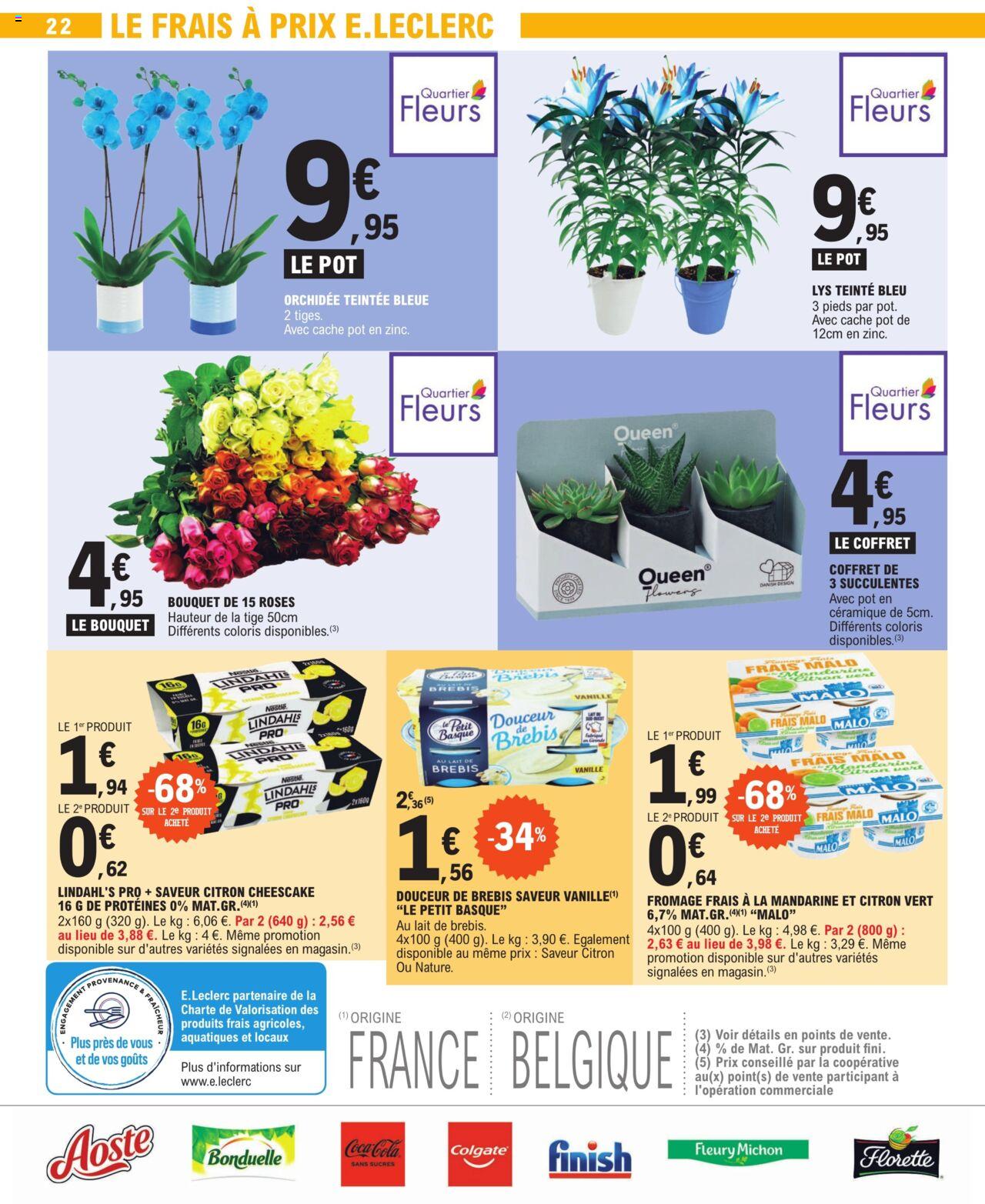 Catalogue E.leclerc 18 – 29 Juin 2024 Page 22