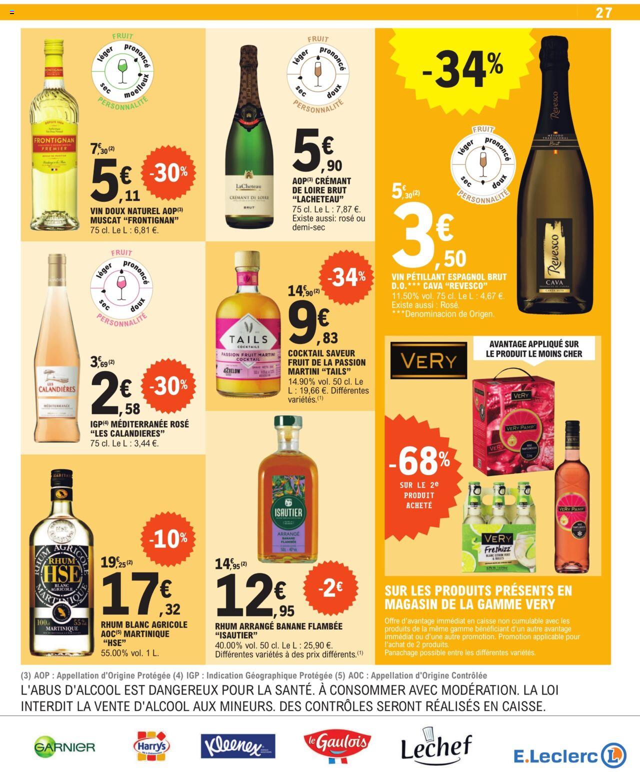 Catalogue E.leclerc 18 – 29 Juin 2024 Page 27