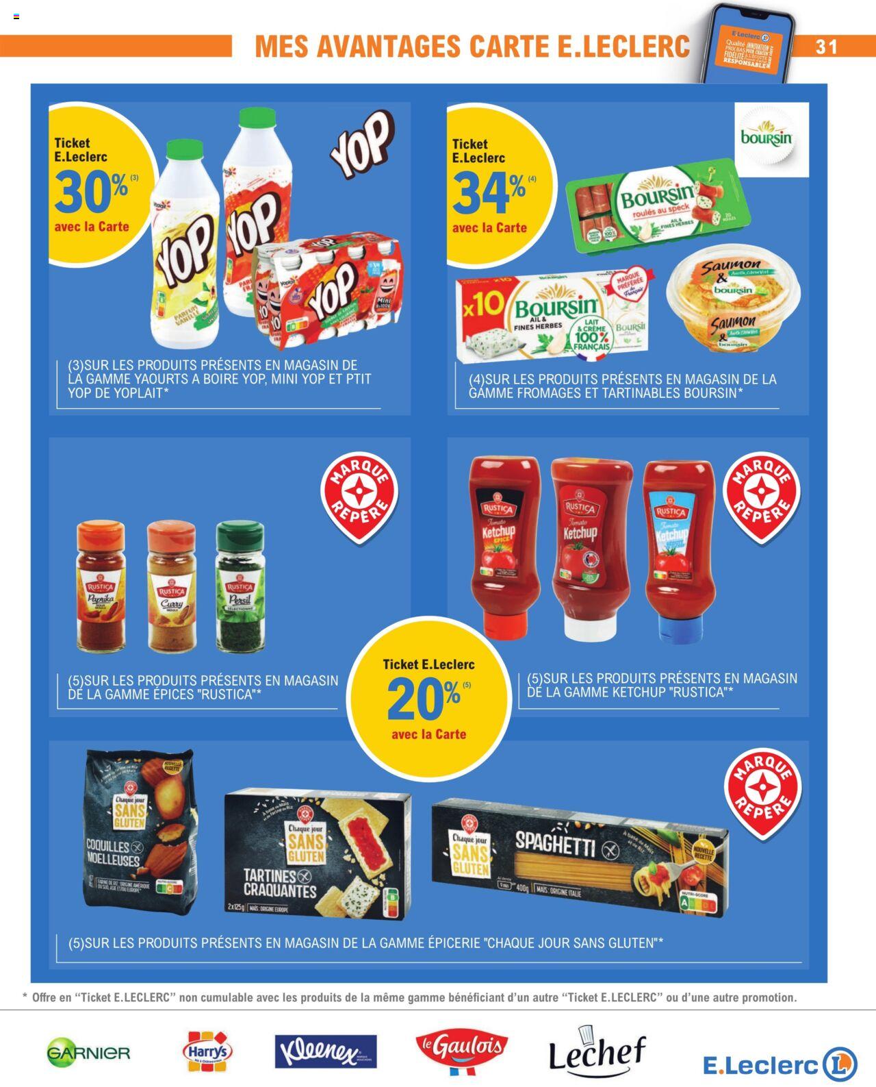 Catalogue E.leclerc 18 – 29 Juin 2024 Page 31