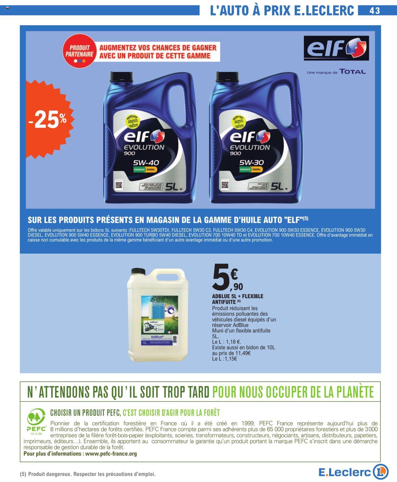 Catalogue E.leclerc 18 – 29 Juin 2024 Page 43