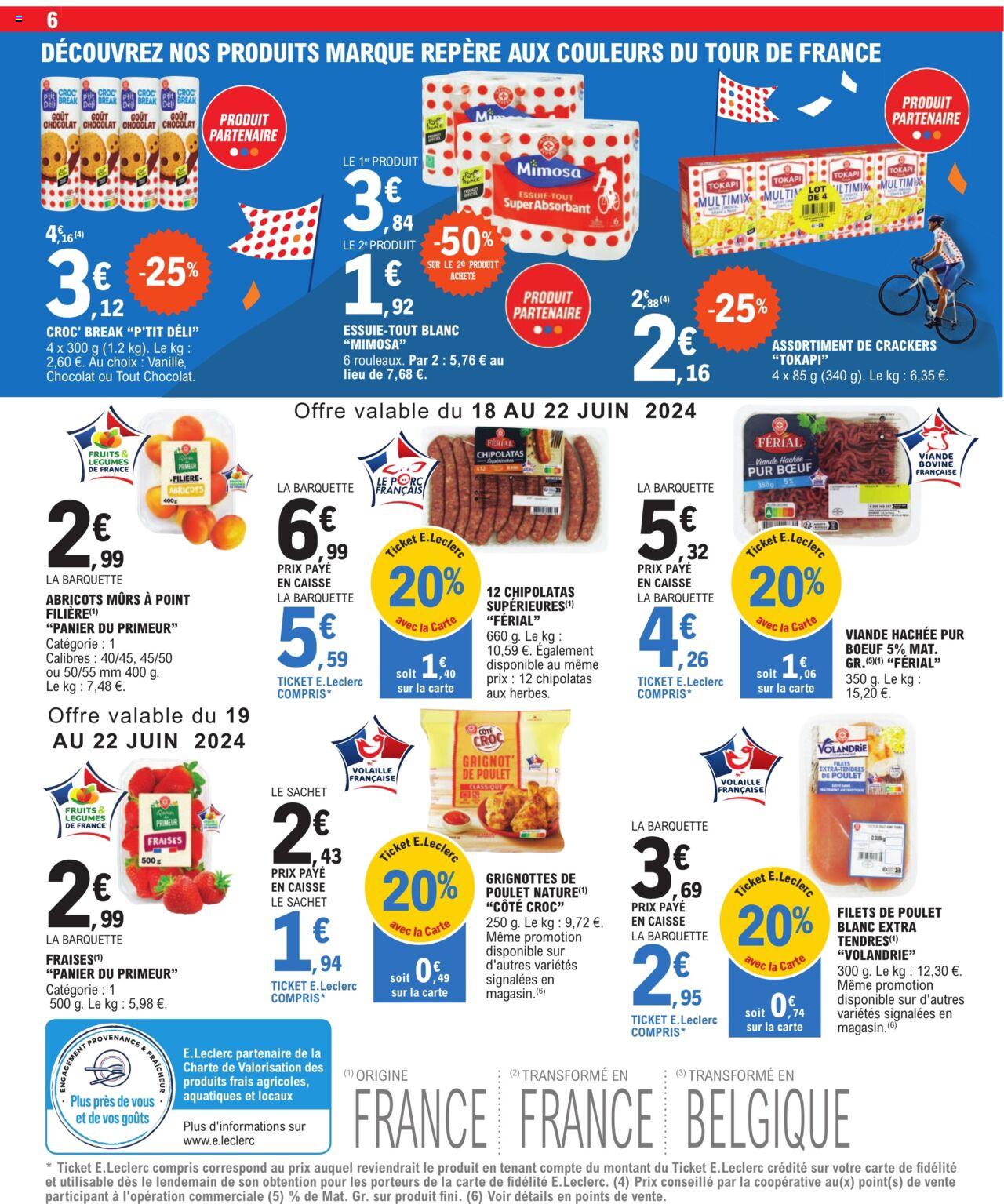 Catalogue E.leclerc 18 – 29 Juin 2024 Page 6