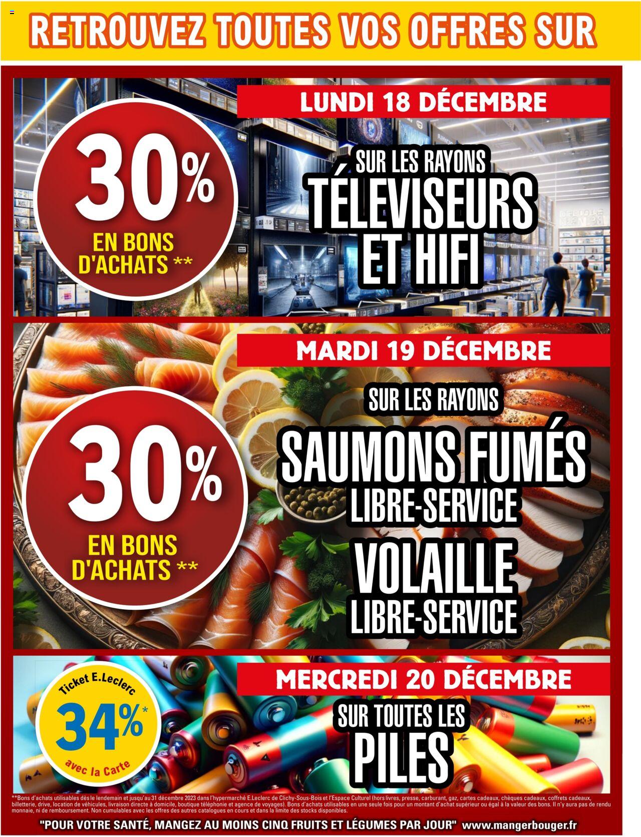 Catalogue E.leclerc 19 – 23 Décembre 2023 Page 2