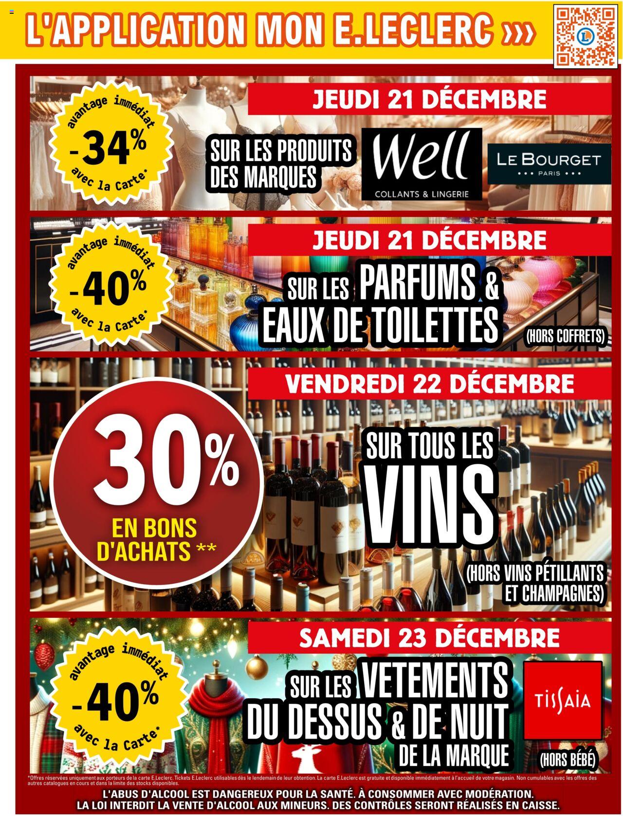 Catalogue E.leclerc 19 – 23 Décembre 2023 Page 3