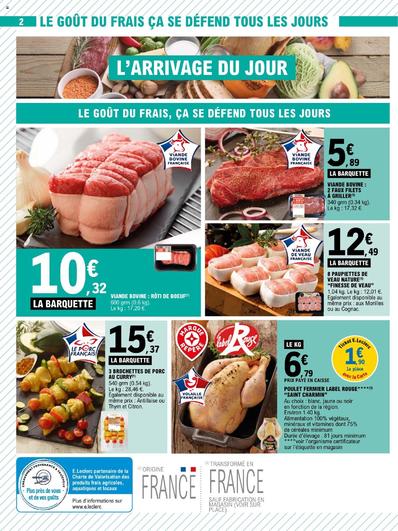 Catalogue E.leclerc 19 – 30 Mars 2024 Page 2