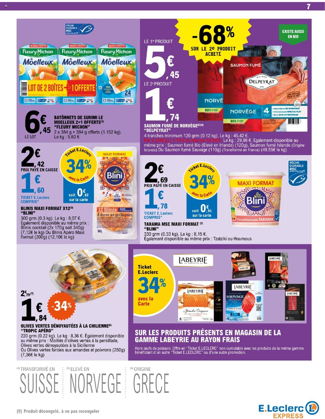 Catalogue E.leclerc 19 – 30 Mars 2024 Page 7