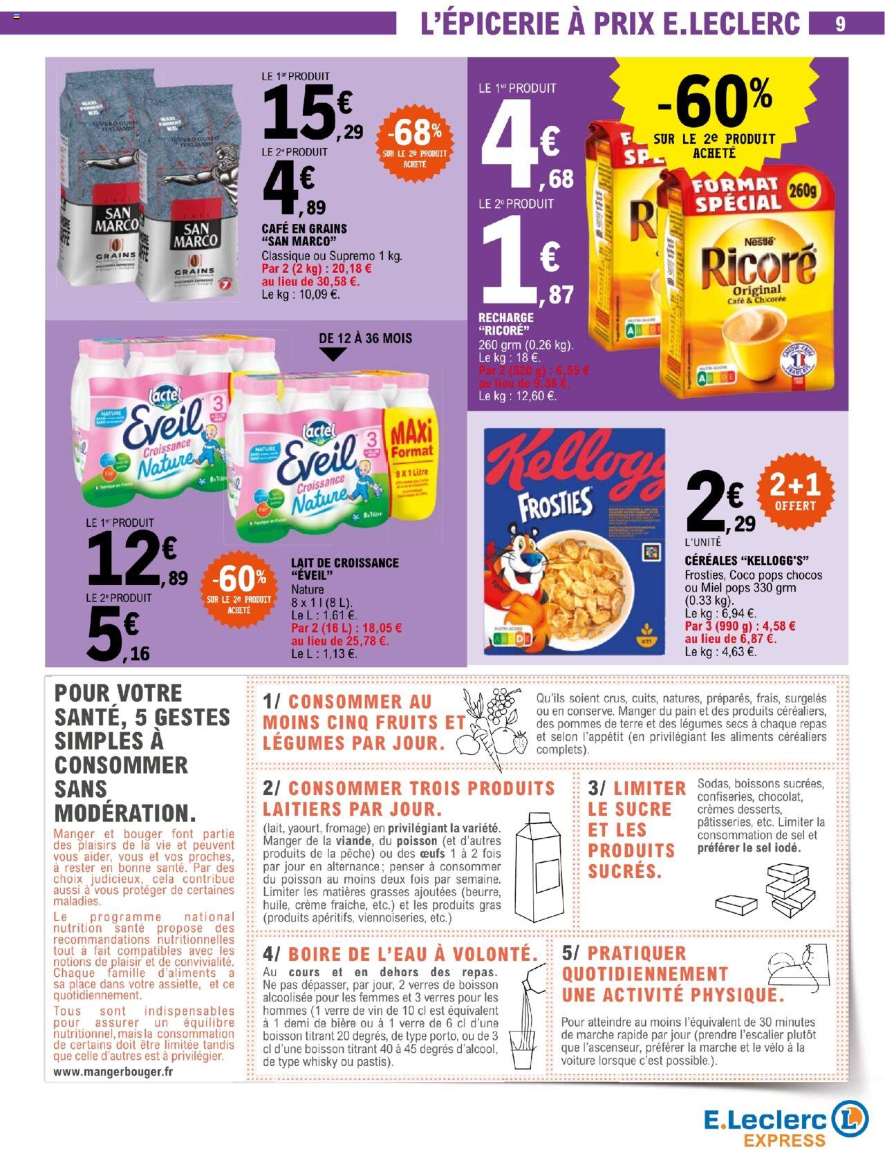 Catalogue E.leclerc 19 – 30 Mars 2024 Page 9