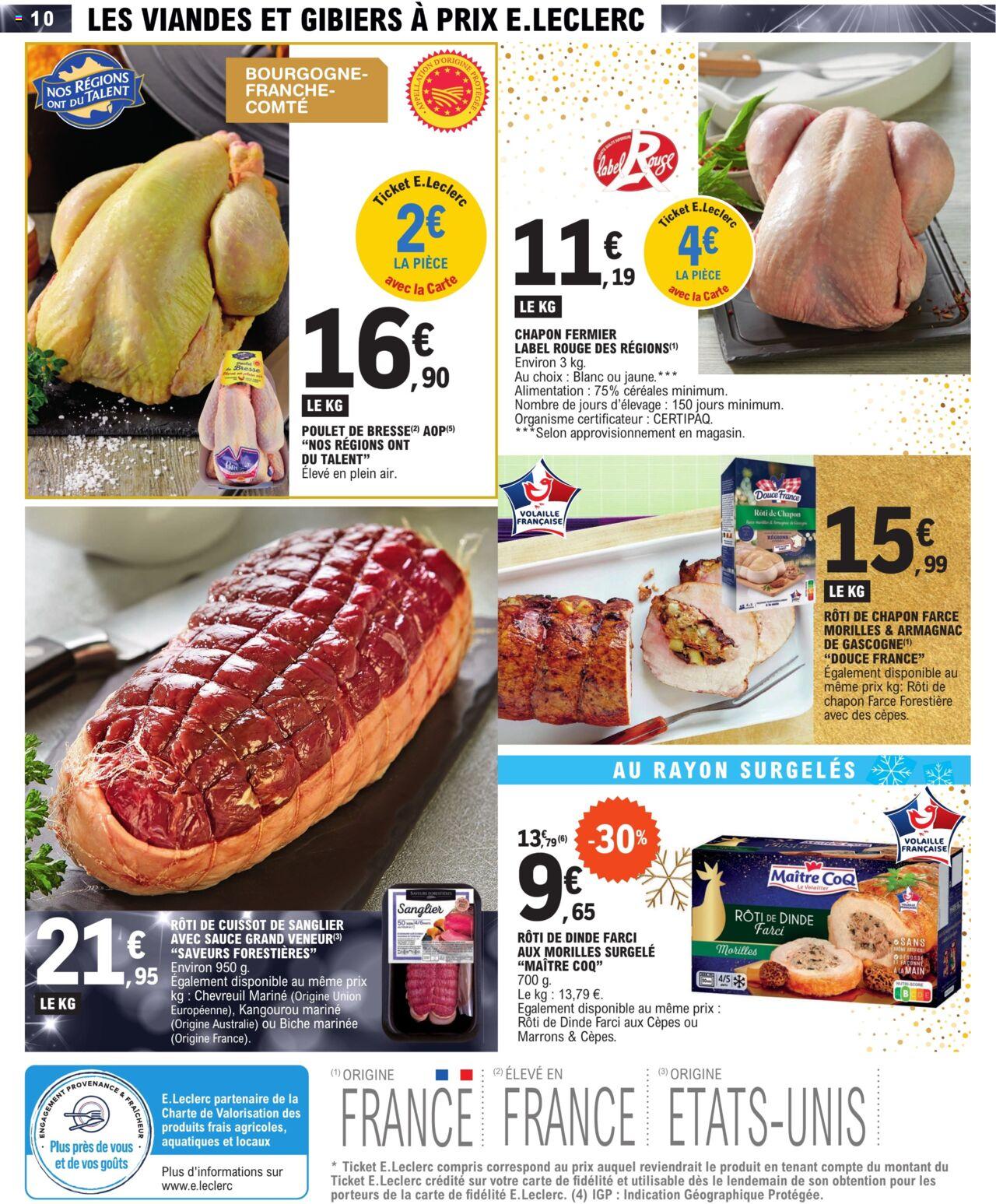 Catalogue E.leclerc 19 – 31 Décembre 2023 Page 10