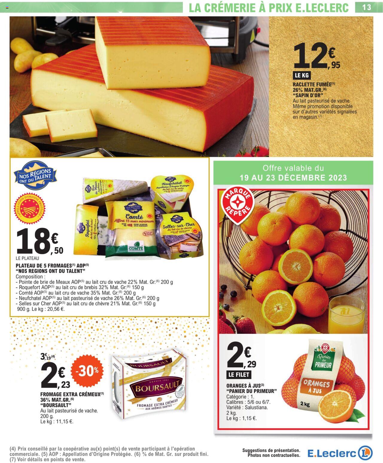 Catalogue E.leclerc 19 – 31 Décembre 2023 Page 13