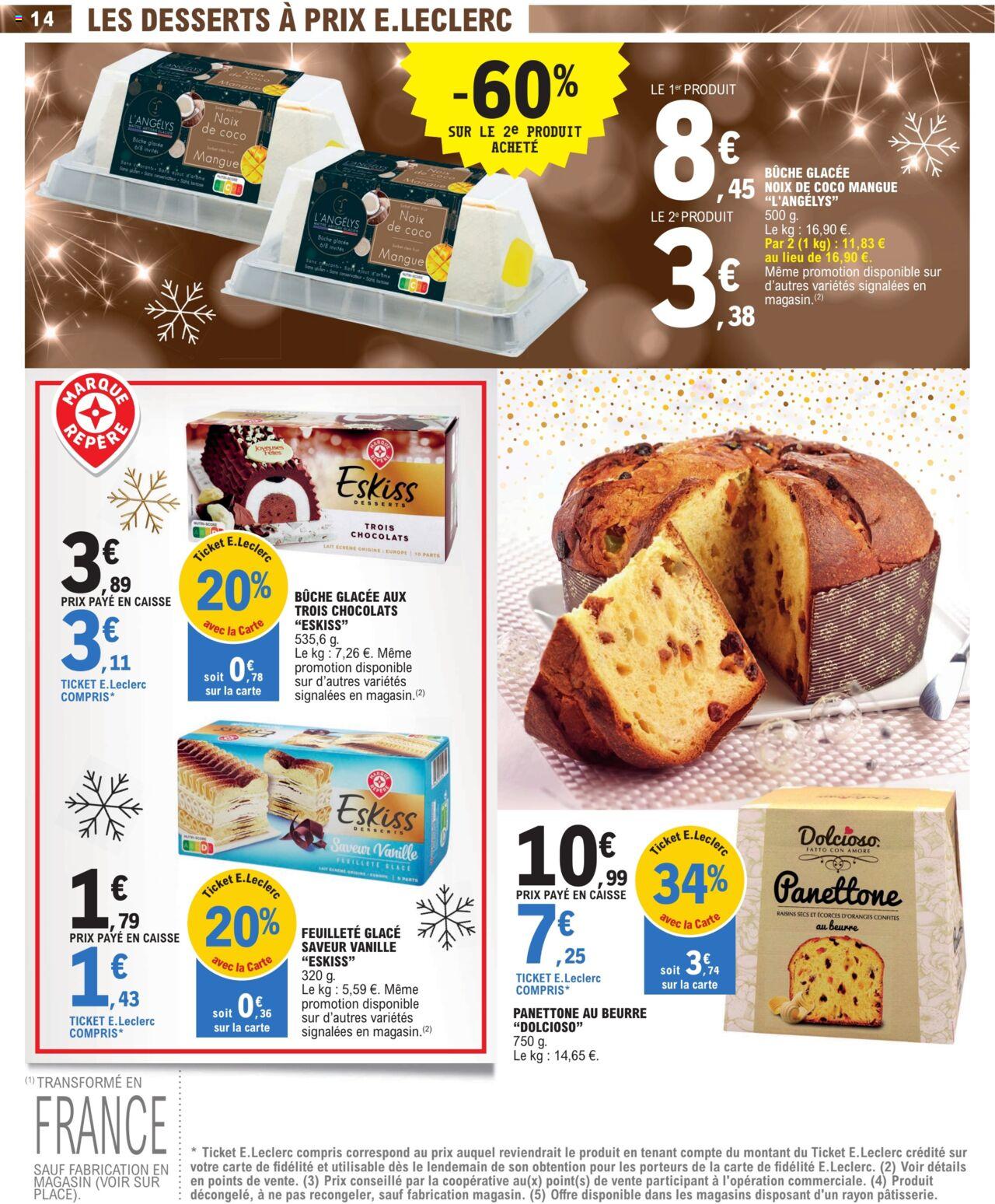 Catalogue E.leclerc 19 – 31 Décembre 2023 Page 14