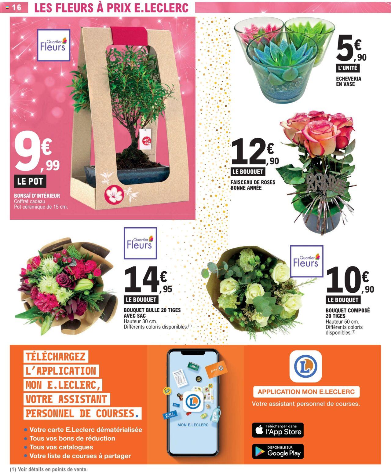 Catalogue E.leclerc 19 – 31 Décembre 2023 Page 16